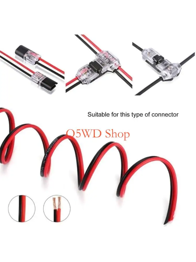 

Q5WD Соединители проводов быстрого сращивания Низковольтная проводка для простого соединения кабелей