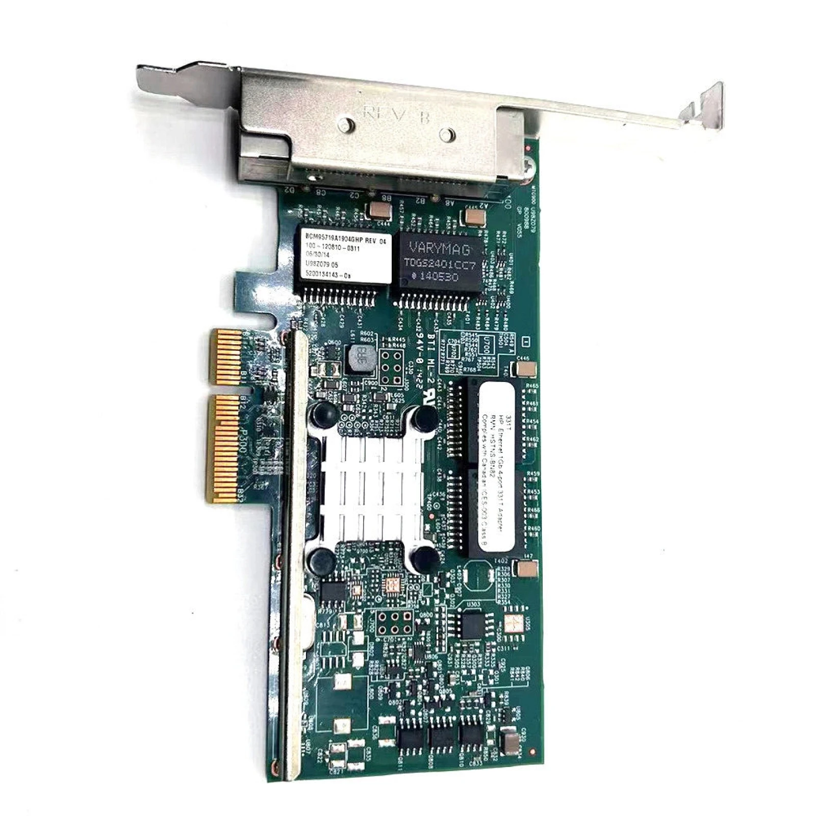 

Адаптер Ethernet 311 T 649871-001 подходит для адаптера HP Ethernet 1 ГБ, 4 порта 311T