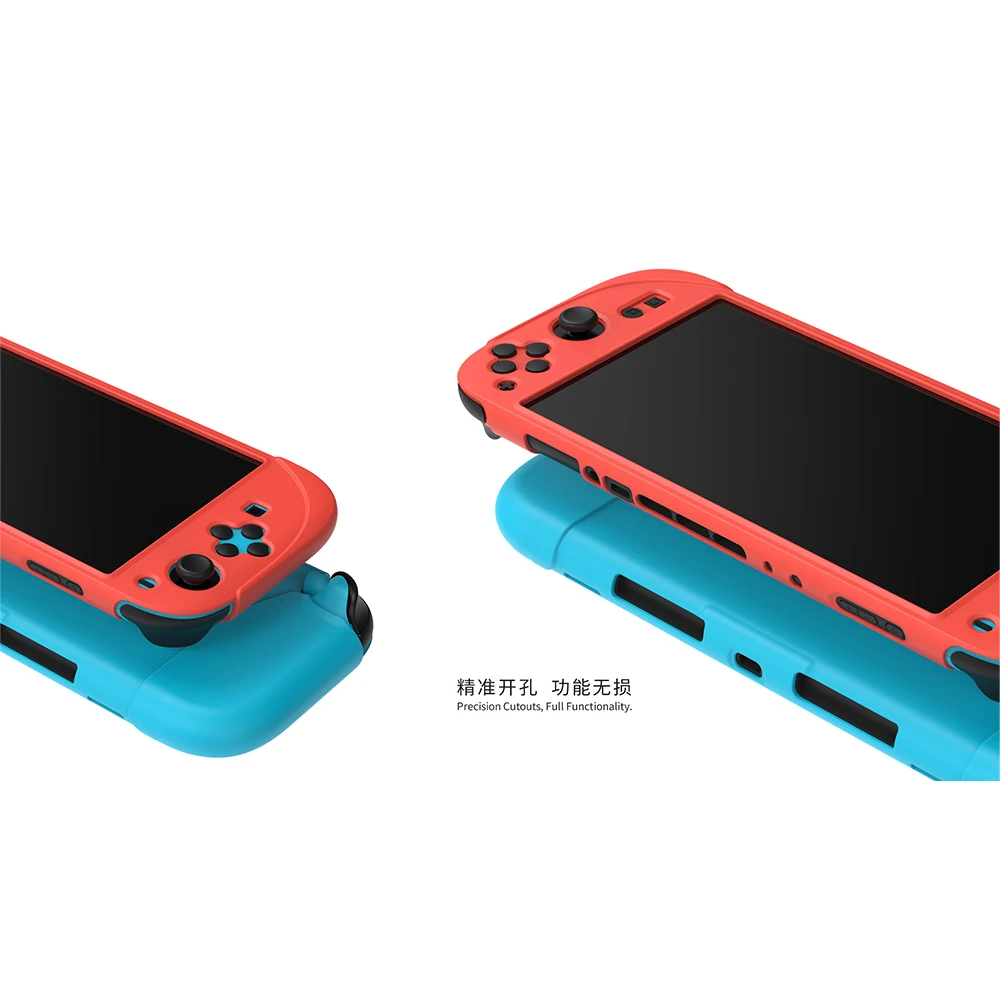 Switch 2  Grip Case for Case Stand 2025 Shockproof Non-Slim PC + TPU Silicone Protective Controller Skin
