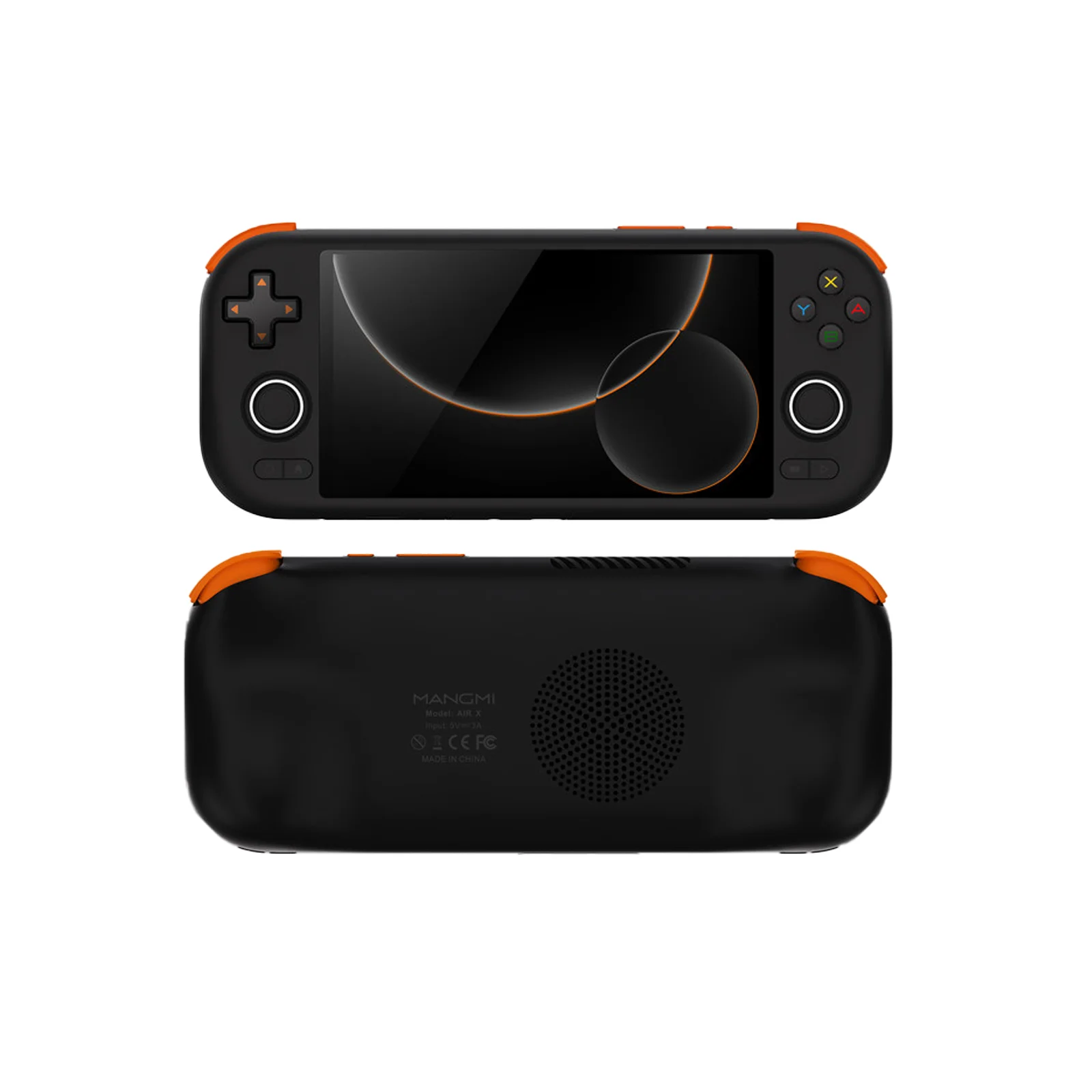 MANGMI Air X Android retro draagbare spelconsole, 5,5 inch 1080p IPS-touchscreen, Snapdragon 662 met Hall-joystick, draagbare emulatieconsole, ondersteunt PS2/PSP/N64-spellen, 5000 mAh-batterij,