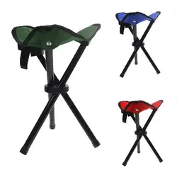 Folding Chair Portable Outdoor Camping Garden Travel Canvas Tripod Stool Chair Складной Стул