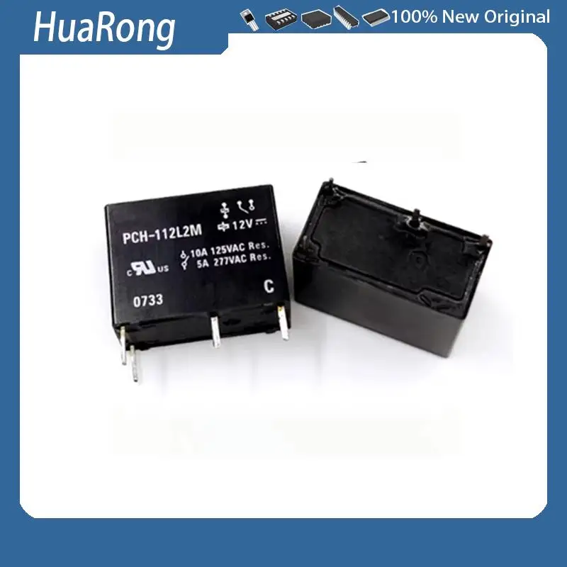 5Pcs/Lot JZC-32F 012-HSLQ3 8A 4PIN PCH-112L2M 12V  H2AK005T 5VDC  10A 5V 5A 4-PIN