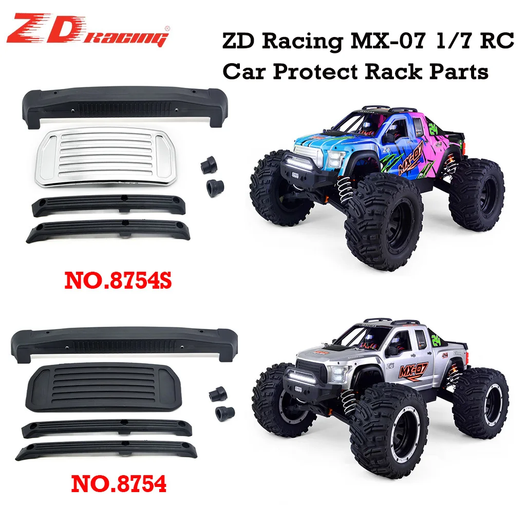 

ZD Racing MX-07 1/7 RC Car Front/Rear/Roof Protective Protect Parts Protective Accessories MX07 Original Parts 8754 8754S