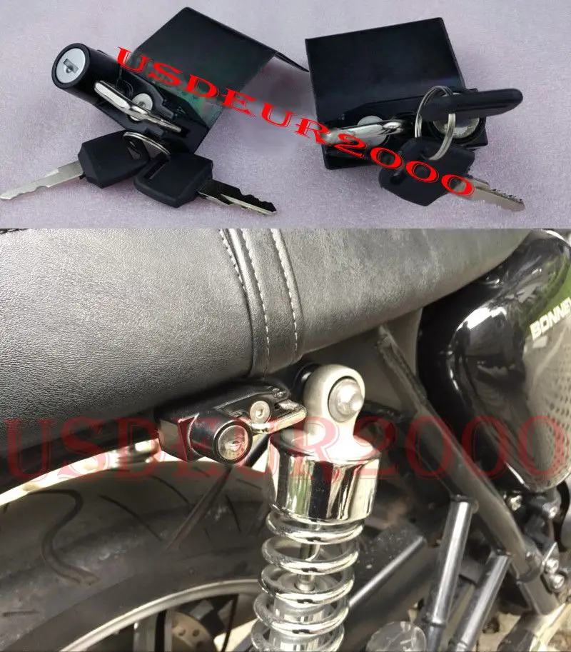 Helmet Lock For Triumph Bonneville T100 T120 SE Thruxton 900 Scrambler Left / Right side A