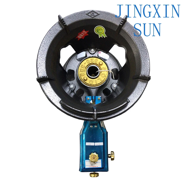 Iron Cast Single Burner Automatic Ignition Pressure LPG Power Burner Gas Cooktops for  Hot Pot and Soup Pot