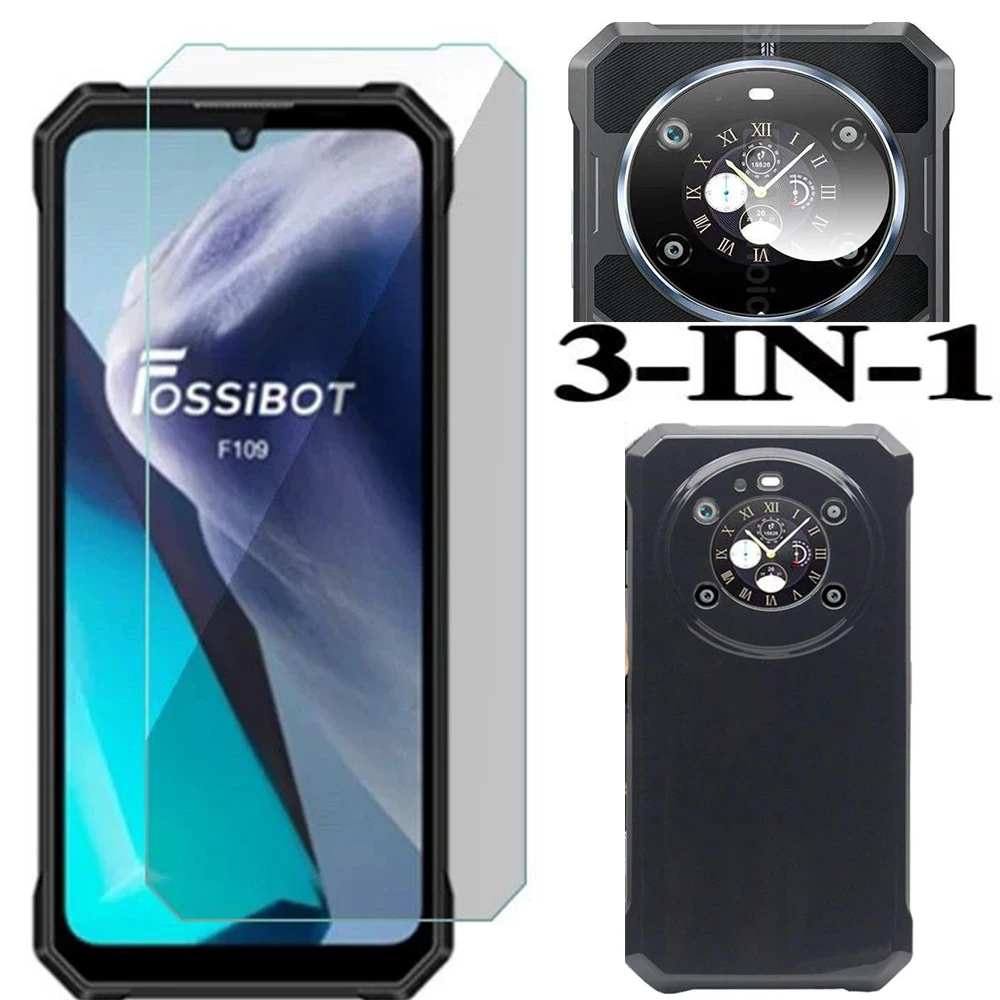 Protective Glass Case For FOSSiBOT F109 Tempered GlassFor FOSSiBOT F109 Lens Glass Film Protector