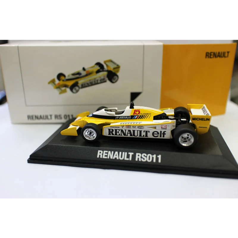 ダイキャスト-norev-1-43-スケールルノー-rs011-f1-合金車モデルグッズおもちゃギフトお土産ディスプレイ飾り