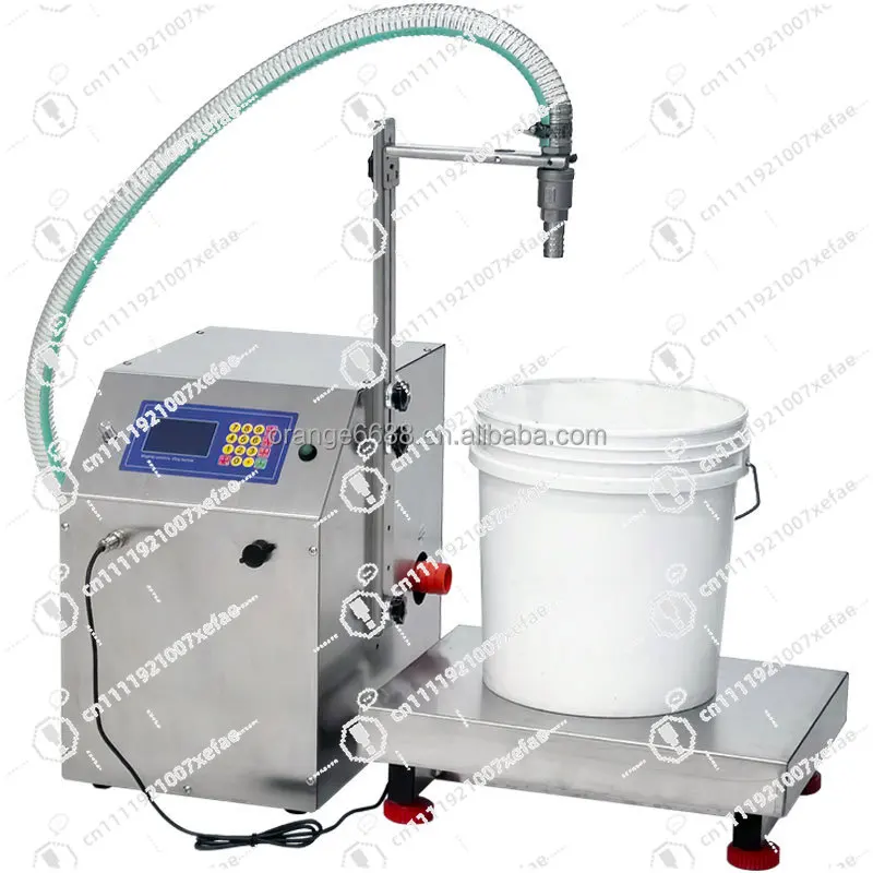 

Fast Shipment Automatic Liquid Weighing Quantitative Filling Machine Laundry Detergent Dishwashing Liquid Fertilizer Large Flow