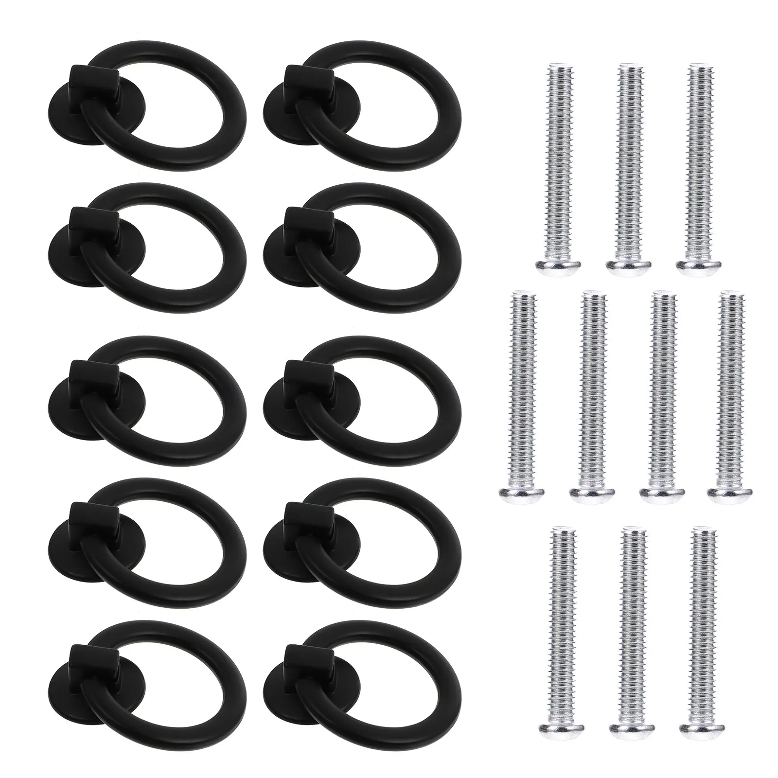 

10 Pcs Single Hole Handle Cabinet Handles Door Pull Drawer Knobs Holding niture Iron Bars Mother Solid