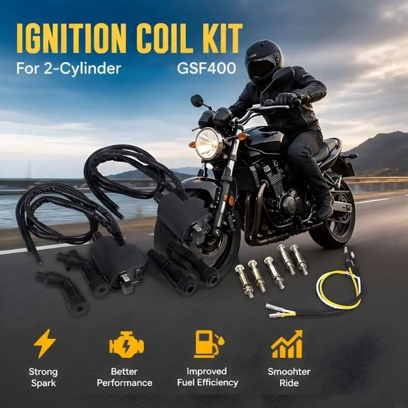 M76E Motorrad-Serviceset mit Spuleneinheiten und Anschlusskabeln, geeignet für die GSF400-Reparatur – Detail 10