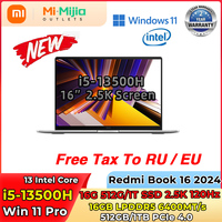 New Xiaomi Redmi Book 16 Laptop 13th Intel Core i5-13500H Intel Iris Xe Graphics /2.5K/120Hz/16GB+512GB MI Notebook