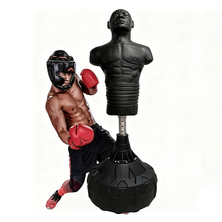 2026 Dummy Boxing Dummy Adult Silicone Boxing Punching Man for Body Building Boxing Sandbag Fitnesspromote sales
