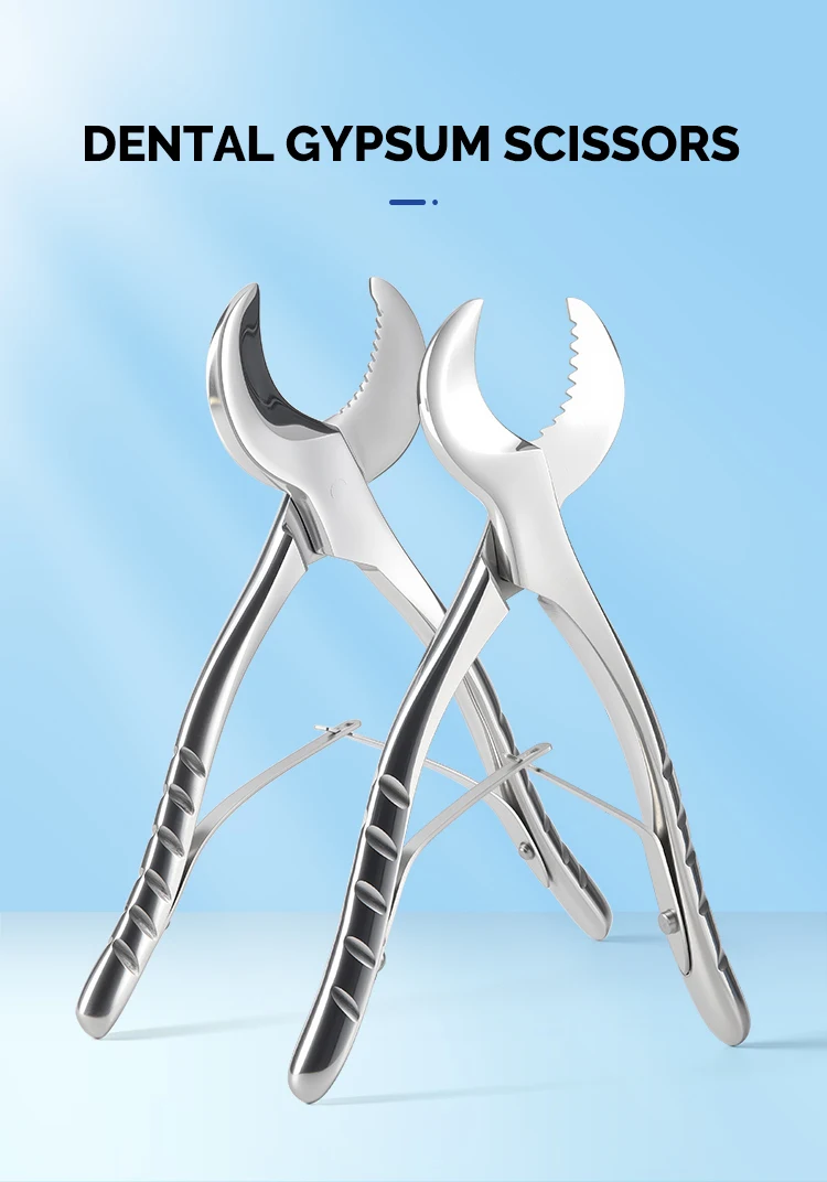 AZDENT Dental Gipsschere Schere Edelstahl Pinzette Instrument Gips Gips Zange Zahnmedizin Zahnarzt Labor Werkzeuge – Detail 1
