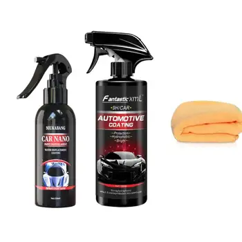 120Ml 500Ml Auto Coating Spray Nano Coating Agent Hydrofobe Laag Polijsten Vloeibare Autolak Zorg Automotive Coating Spray