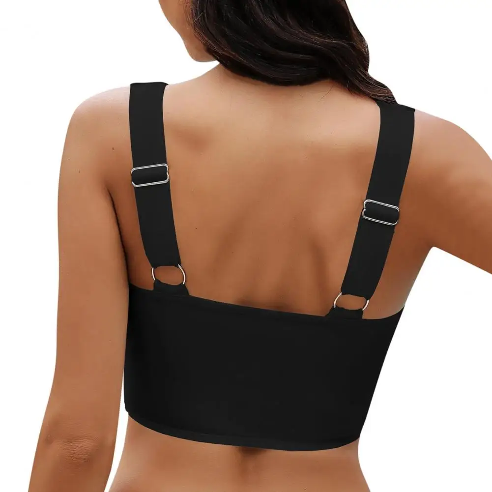 Летняя вечеринка у бассейна, модный стильный женский купальник, топы с завязками спереди, регулируемые бретели для лета для женщин