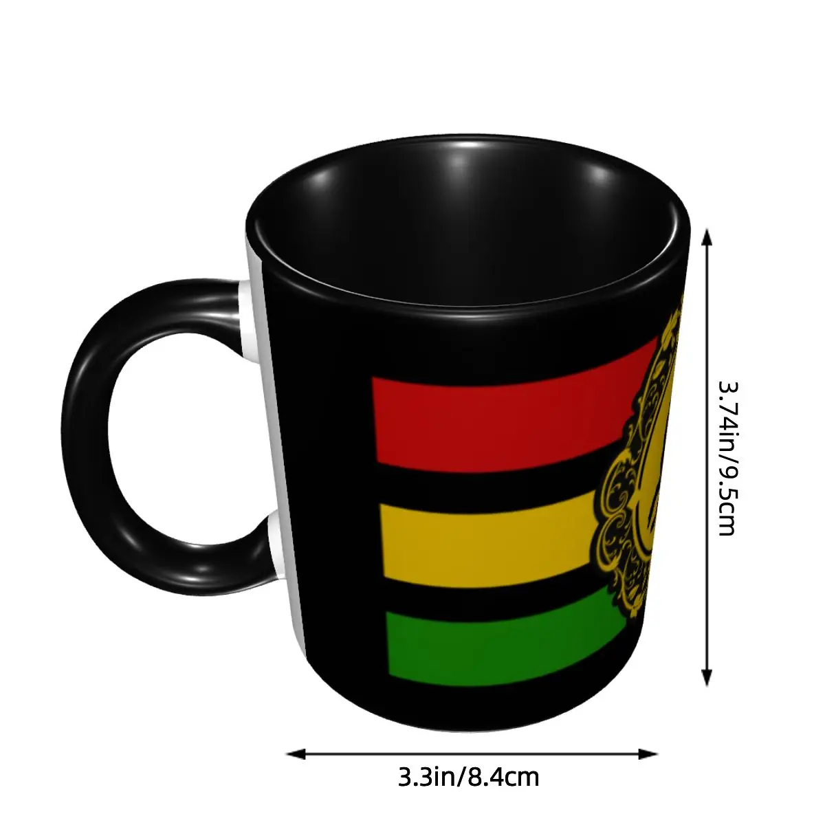 Rasta Lion, Reggae Music, Roots Rock Reggae Mugs Custom Coffee Ceramic Mug Cup Creative Gift
