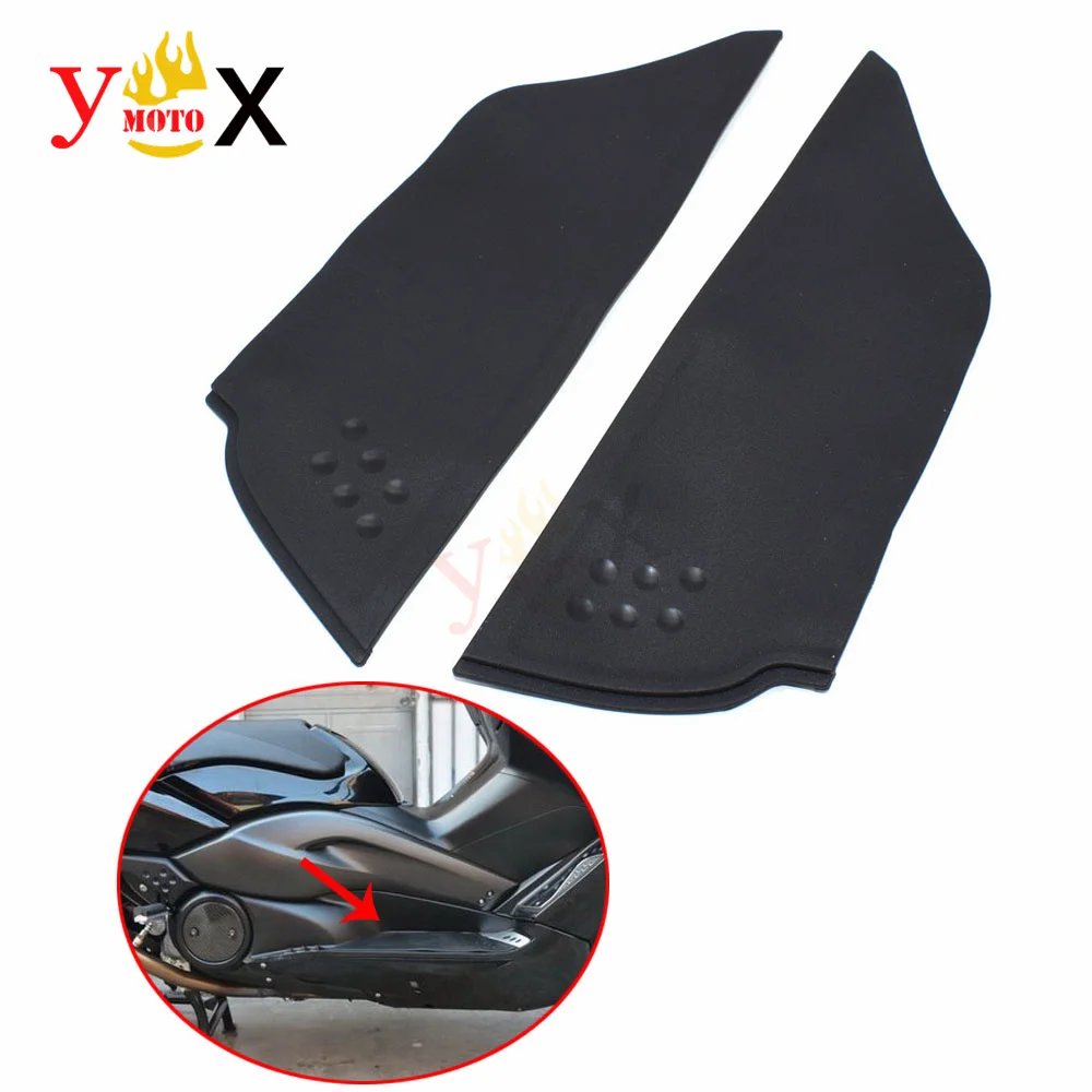 T-MAX500 08-11 Motorcycle Front Footrest Pad Cover Foot Pedal Footboard Mat Cushion For Yamaha TMAX500 2008-2011 2009 2010