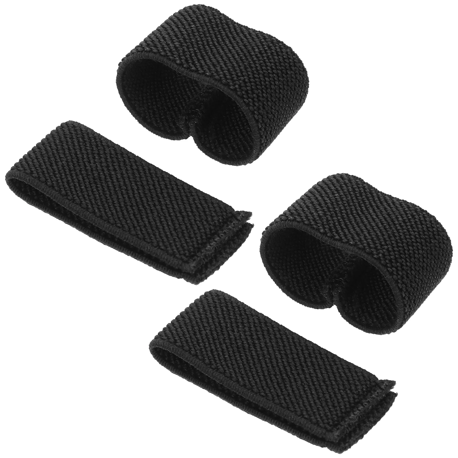 

4 Pcs Belt Anchor Nylon Keepers for Duty Strap Retainer Backpack Fixing Hoops Mens Belts