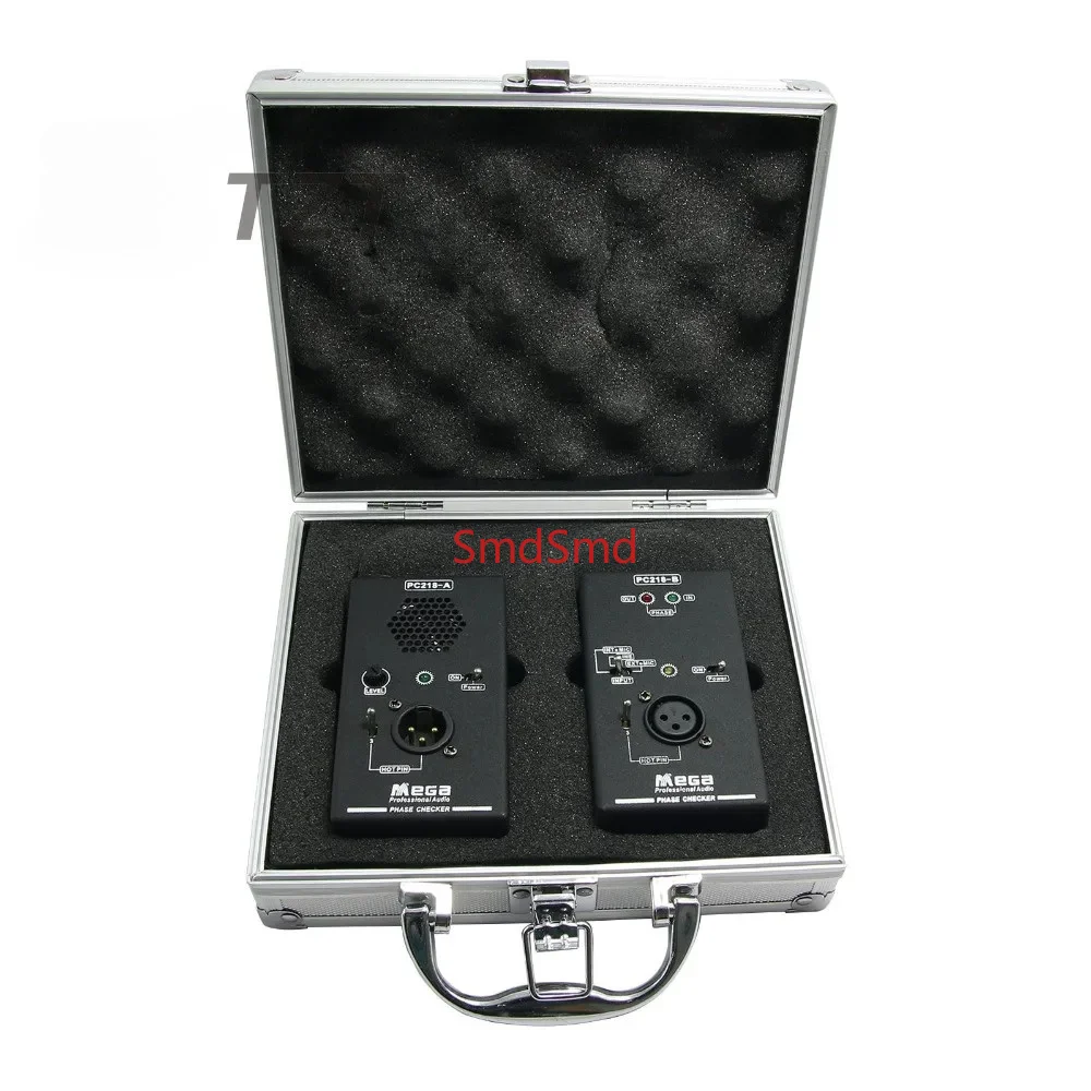 PC218 Phase Polarity Tester Checker Detector Audio Speaker Microphone Sound Testing
