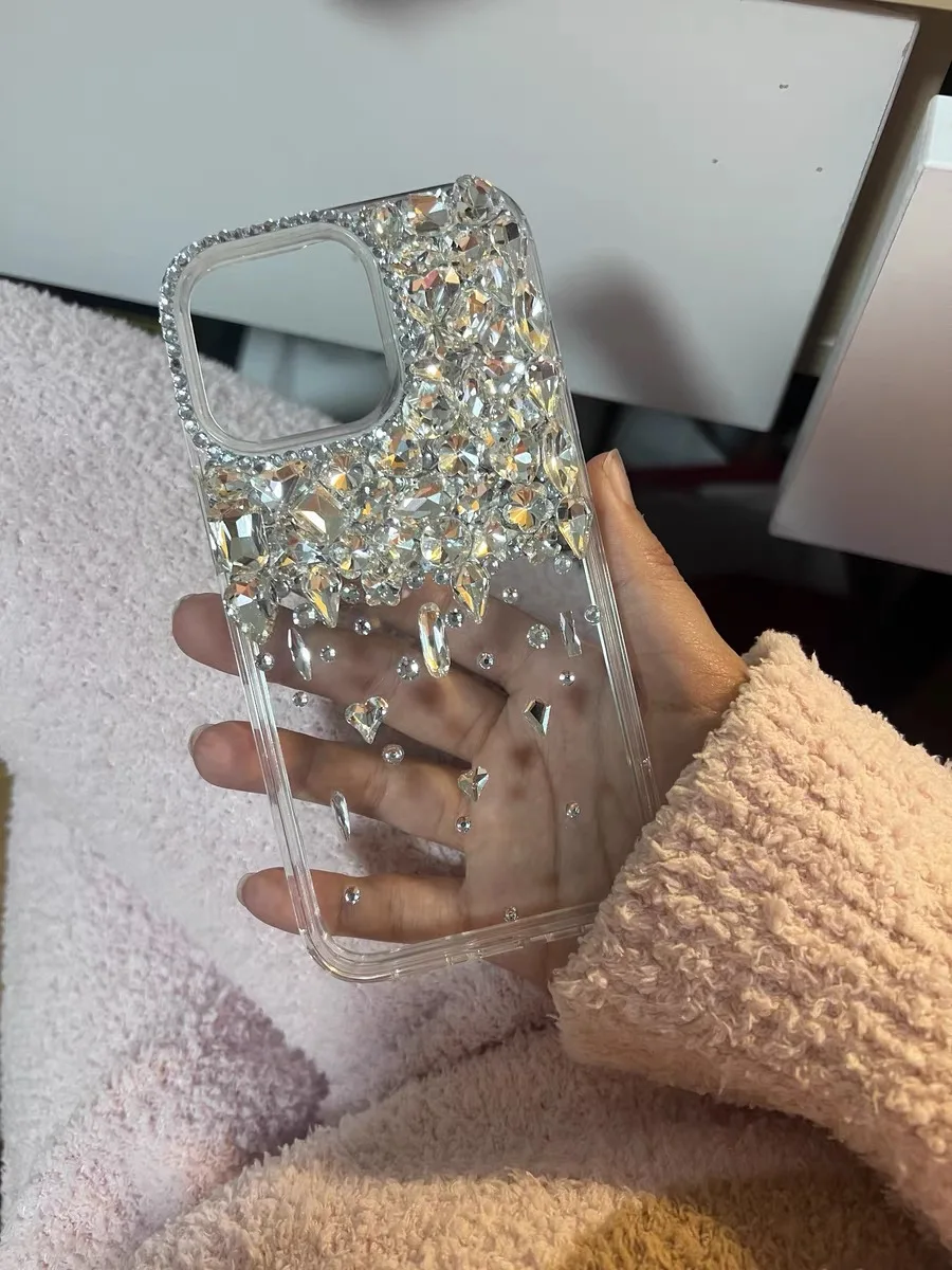 Чехол Flash Diamond Pure ручной работы подходит для iPhone