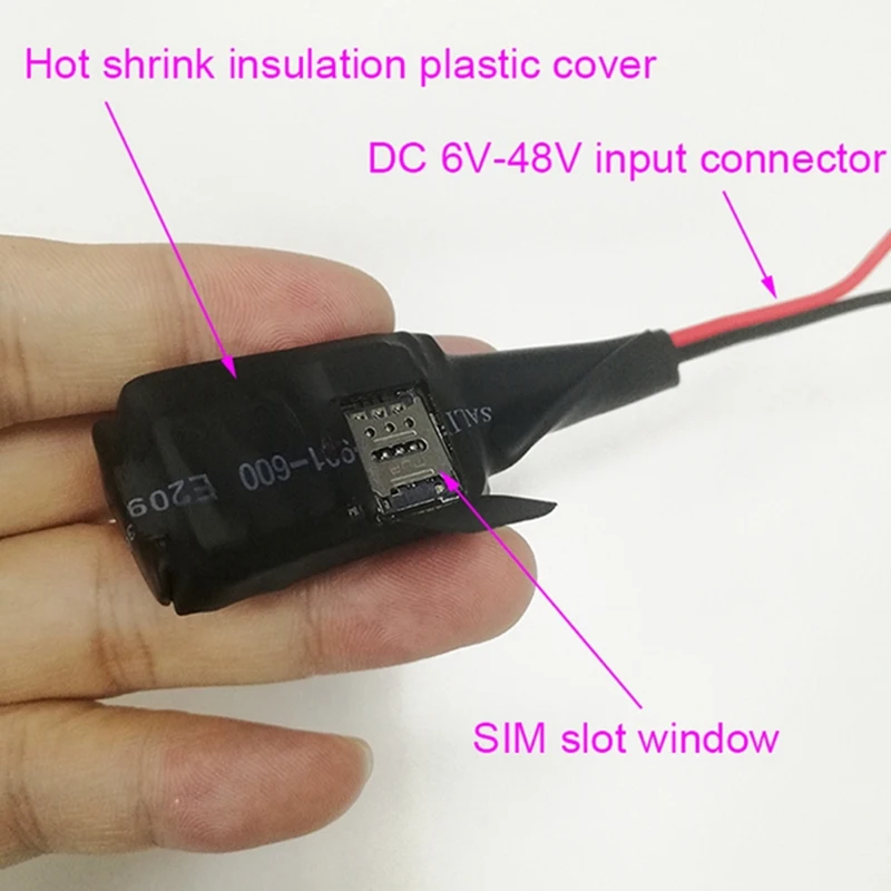 Mini rastreador GPS SOS para personas mayores, localizador de seguimiento de voz, llamada en tiempo Real, portátil, 1 pieza