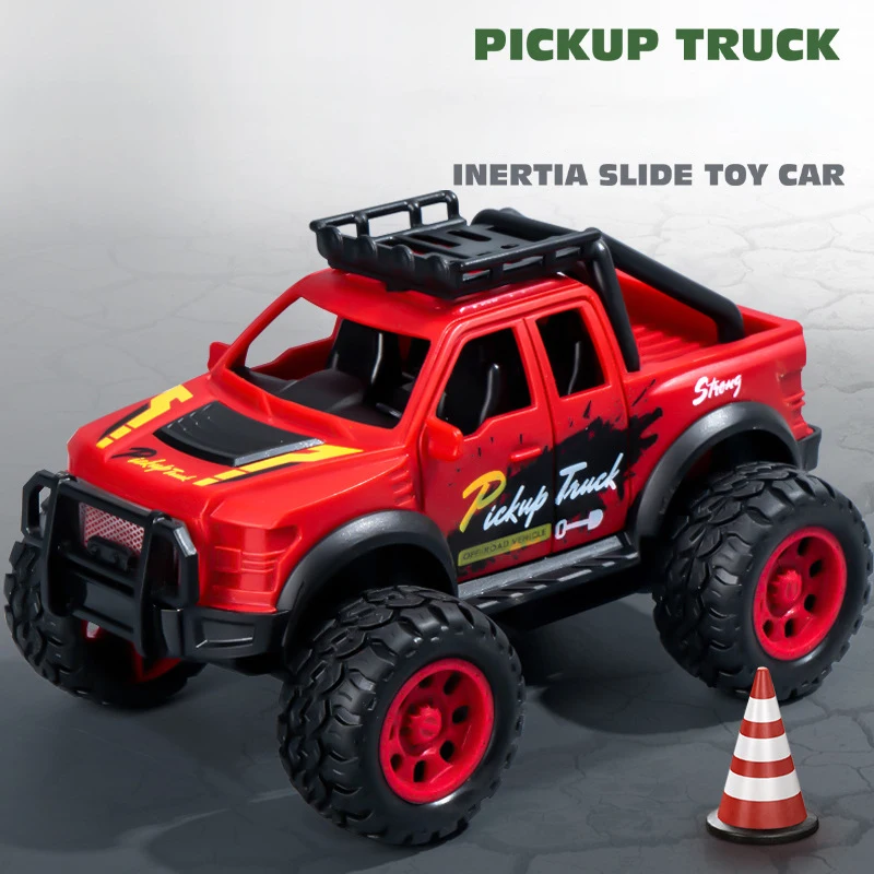 Kinder Simulation Cool Buggy Spielzeug Modell Kreative Realistische Trägheit Buggy Pickup Truck Auto Spielzeug Zurückziehen Auto Junge Spielzeug Geschenke