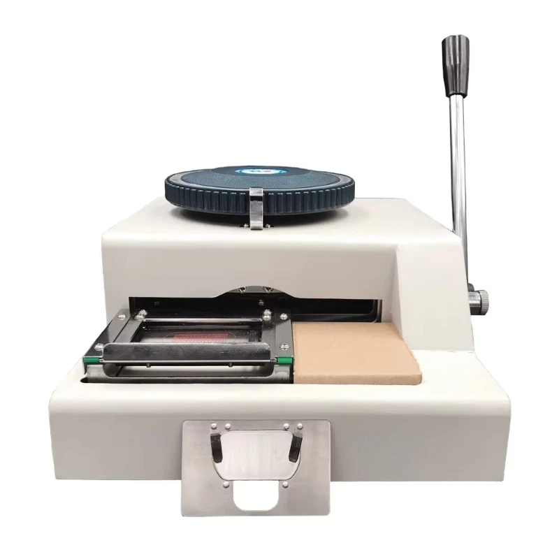 

Hot-selling 52D aluminum metal dog tag manual embossing machine