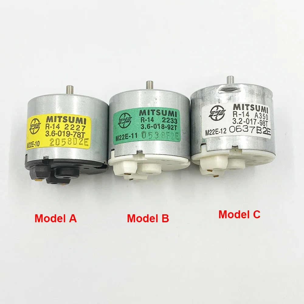 Mini 22mm M22E-10/11/12 MITSUMI Motor DC 3.7V 5V 6V 6-Pole Rotor Micro Electric Motor High Torque Magnet Tattoo Machine Shaver