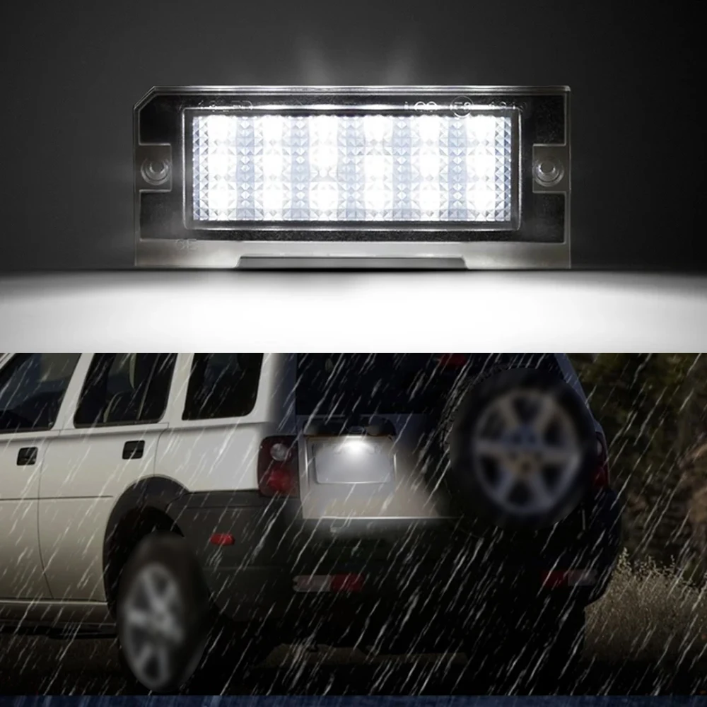 

LED License Plate Light XFC-100540 XFC100540 For Land Rover Freelander 1 1998 1999 2000 2001 2002 2003 2004 2005 2006