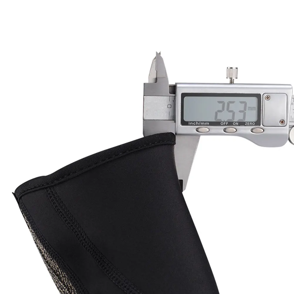 

1Pair Warm Windproof Cycling Shoe Covers Black Size L Outdoor Overshoes Anti-Slip Waterproof Warm Shoe Cover