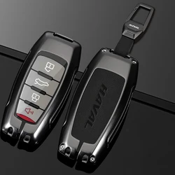 Zinc Alloy New Leather Car Key Case Cover for Great Wall Haval/Hover H1 H6 H7 H4 H9 F5 F7 H2S Car-covers Shell Auto Accessories