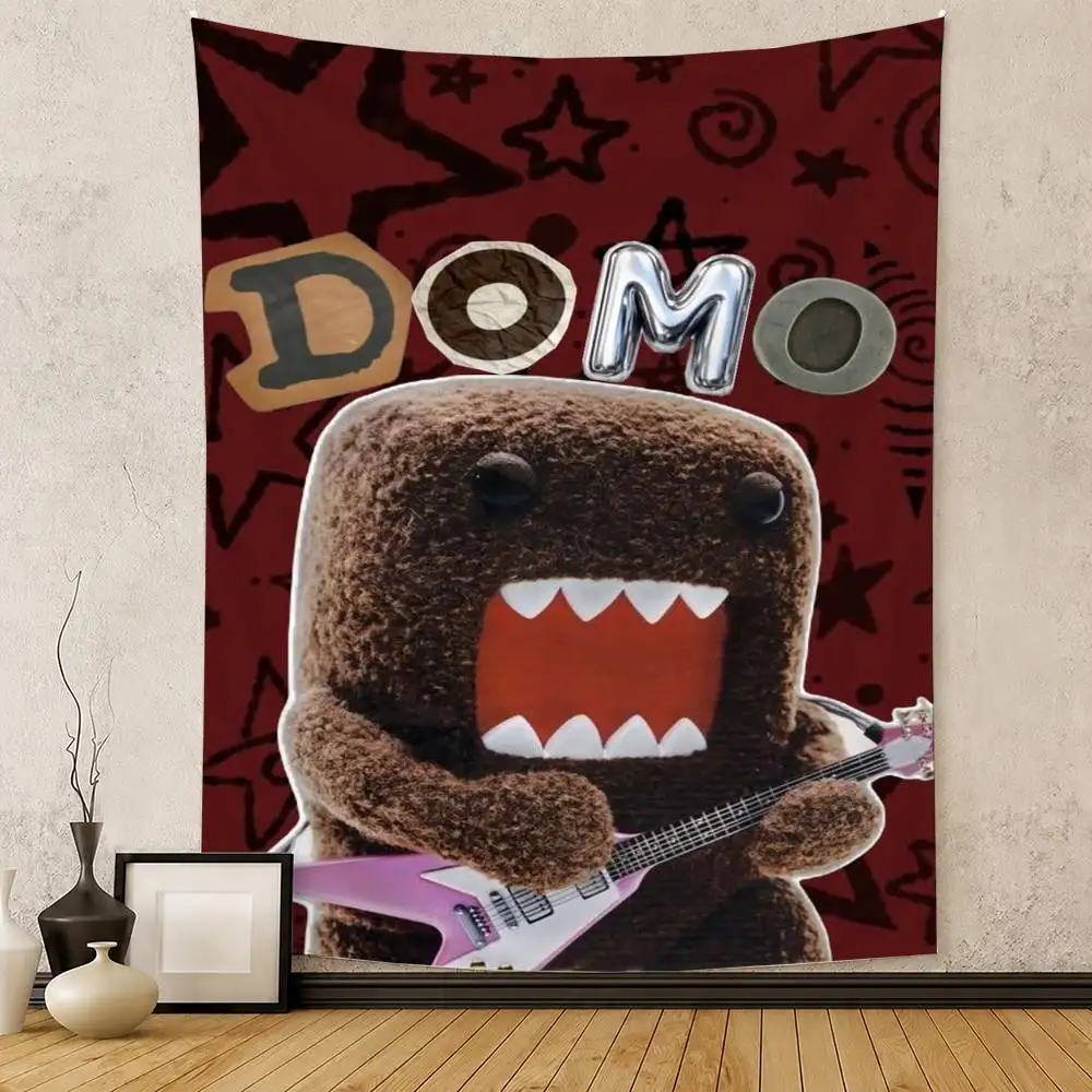 D-Domo-kun Japan Flag Digital Printing Banner for Garage Wall Out Door Decoration