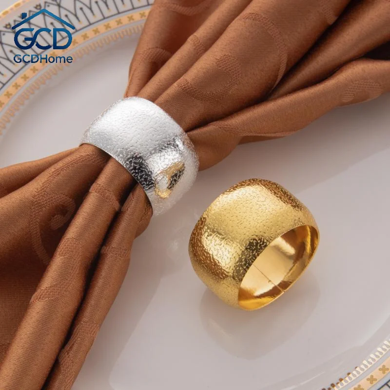 1/4Pcs Star Moon Napkin Rings Modern Minimalist Table Napkin Holder Metal Festival Party Napkin Buckle Holiday