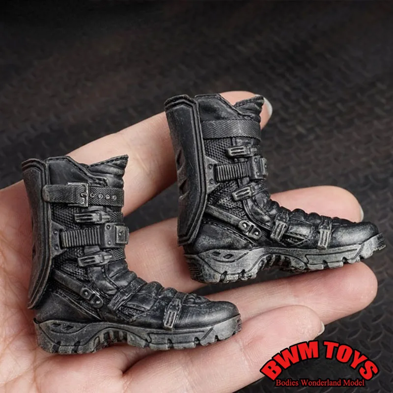 ASTOYS-botas militares AS006 AS026 para hombre, zapatos de combate de soldado Falcons a escala 1/6 para cuerpo de figura de acción de 12 pulgadas, pies desmontables