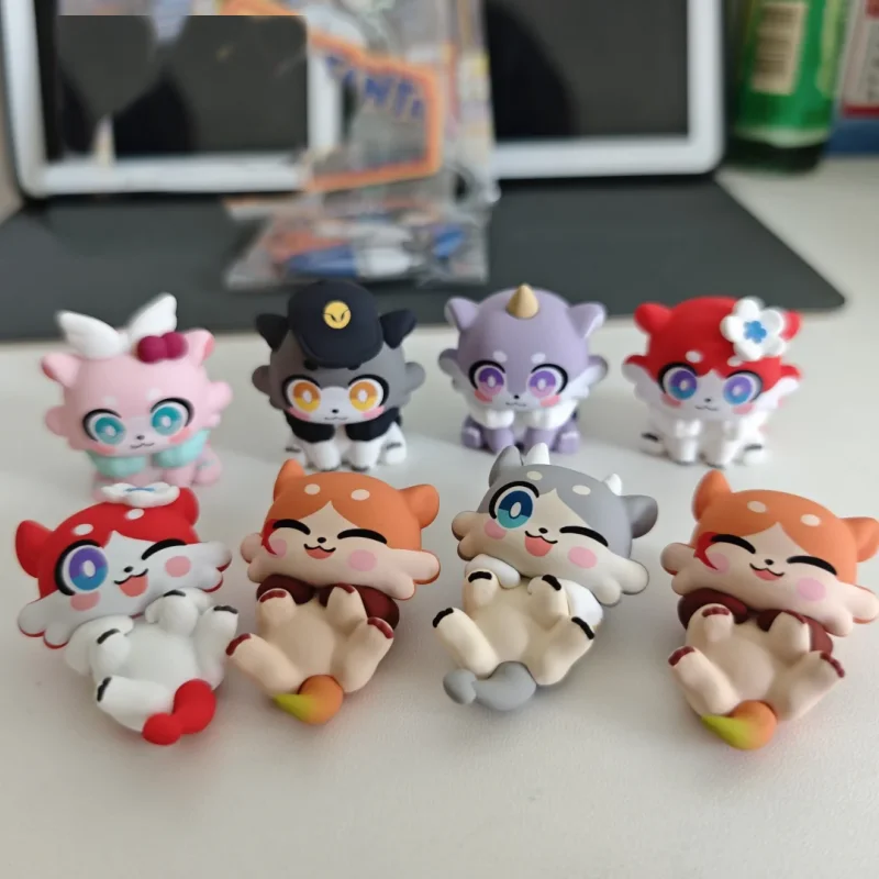 Genuine Star Rail Awow Awoo Chimera Series Mini Blind Box Collectible Dolls Kawaii Mini Surprise Bags Gift For Friends