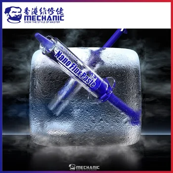 MECCANICO M35 Nanometro Pasta saldante senza piombo Pasta saldante trasparente per siringa ambientale senza pulizia per la riparazione del telefono