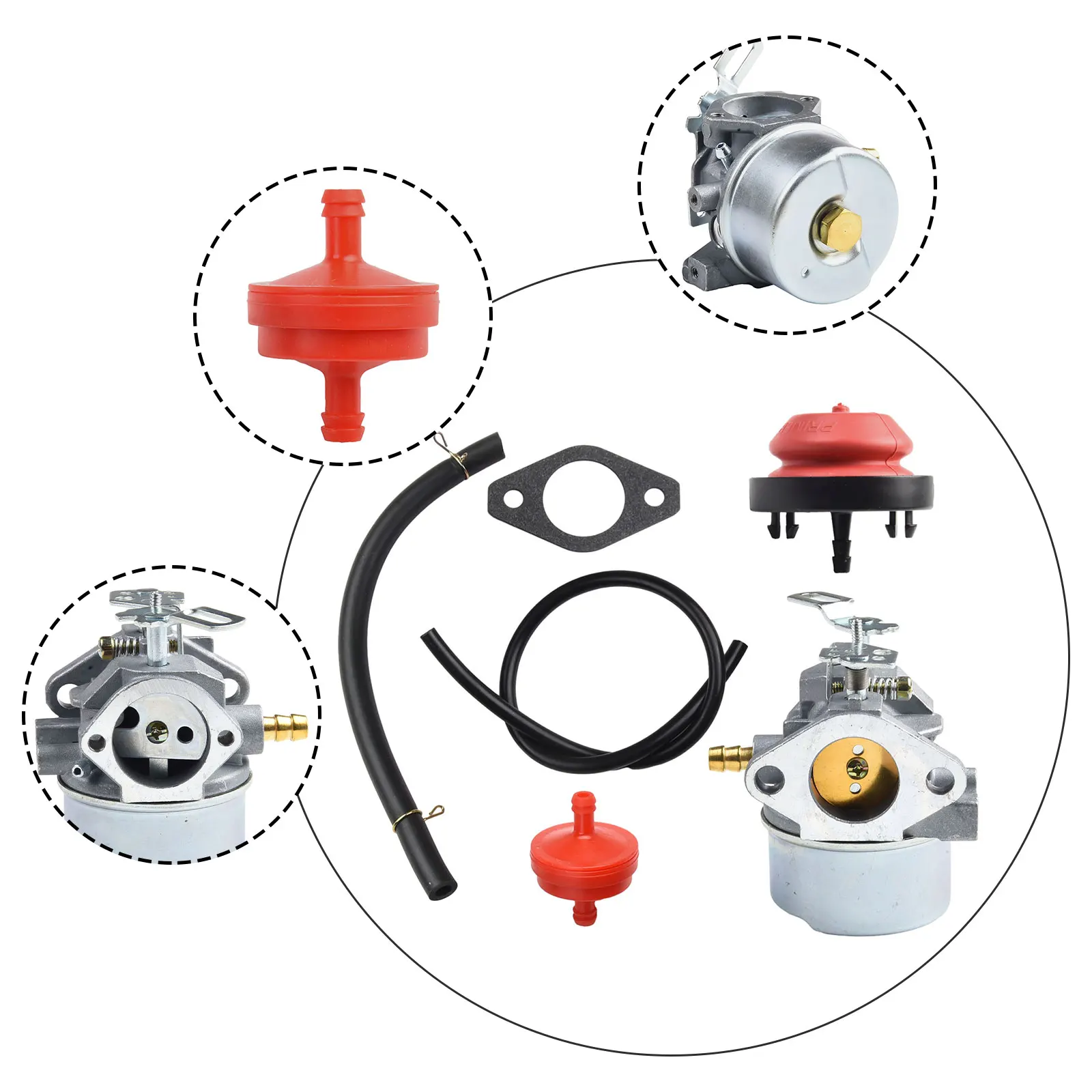 Carburetor For HMSK105 Snowblower For Snapper 824 8 For HP 9 For HP 10 For HP For Ariens 824XL HMSK80 HMSK90 LH318SA LH358SA