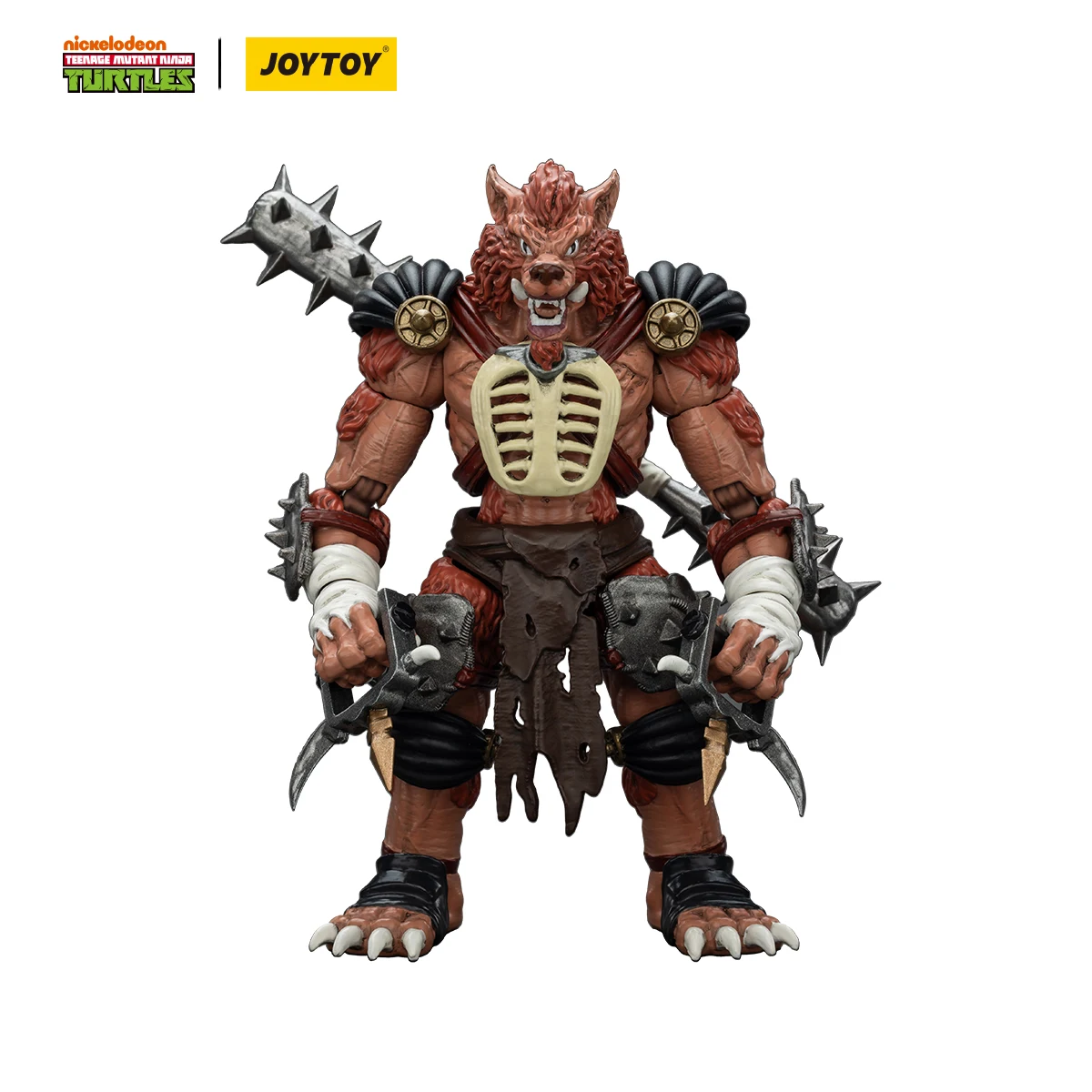 [NA STANIE] JOYTOY TMNT Figurka Akcji 1/18 TMNT-Dirtbag-Rahzar-Groundchuck[3SZT] Model urodzinowy