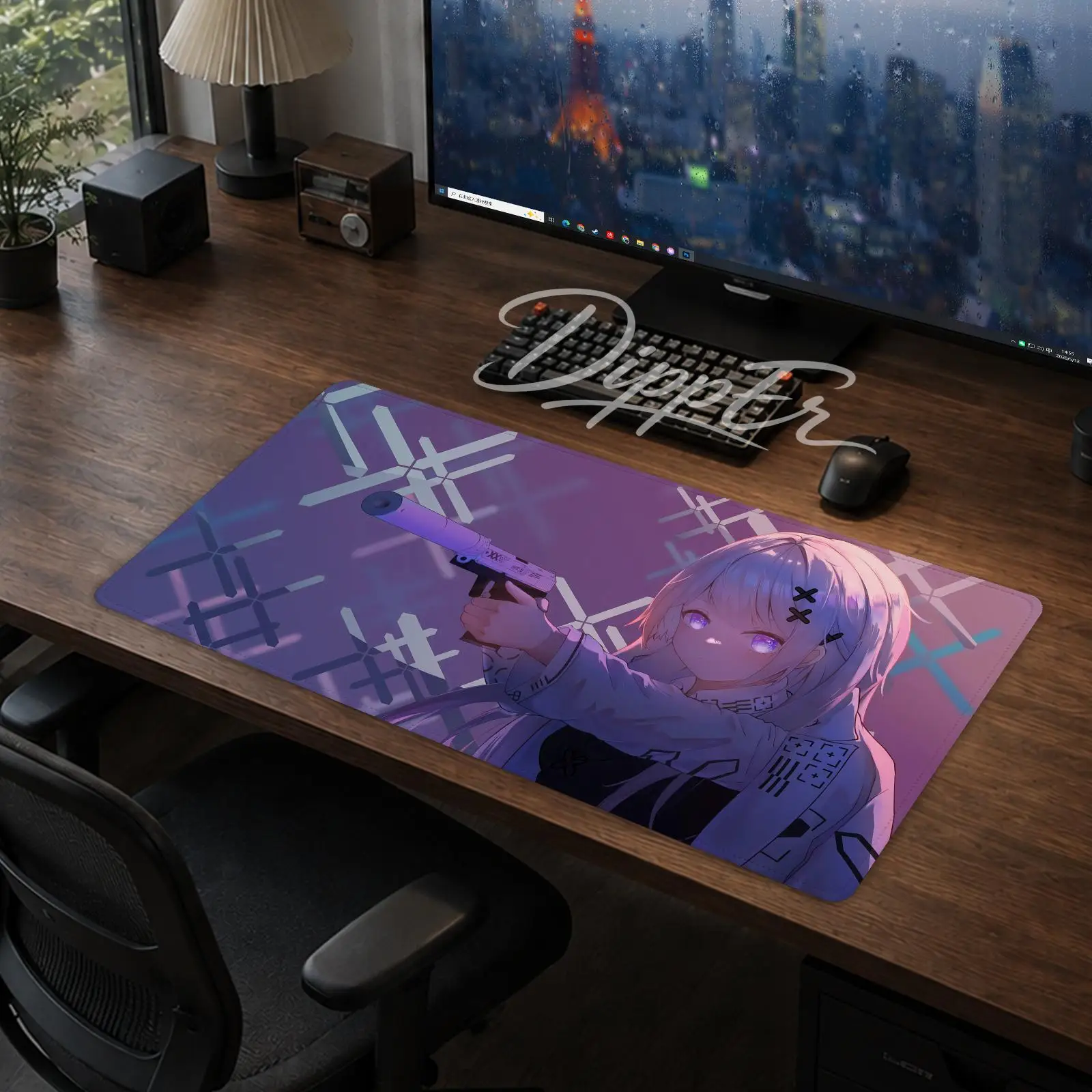 A-Csgo Printstream Mouse Pad Office Large Desk Mat Gaming Mousepad Rubber Bottom Non-Slip Cushion 900X400