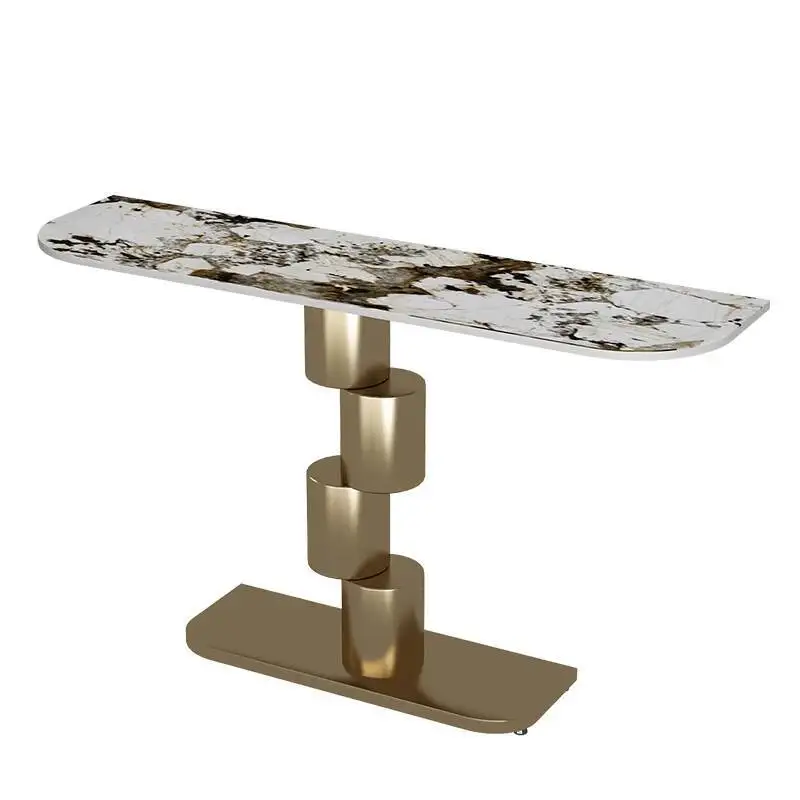 

Console Entrance Hallway Drawers Wood Tables Design Console Table Luxury Mesita Recibidor De Entrada Living Room Furniture