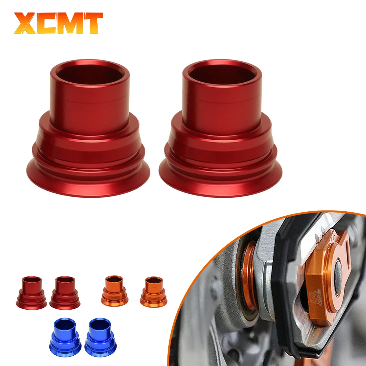 For KTM Rear Wheel Axle Hub Spacer 125 150 200 250 300 350 400 450 500 525 530 2008-2021 EXC EXC-F EXC-W XC-W XCF-W CNC