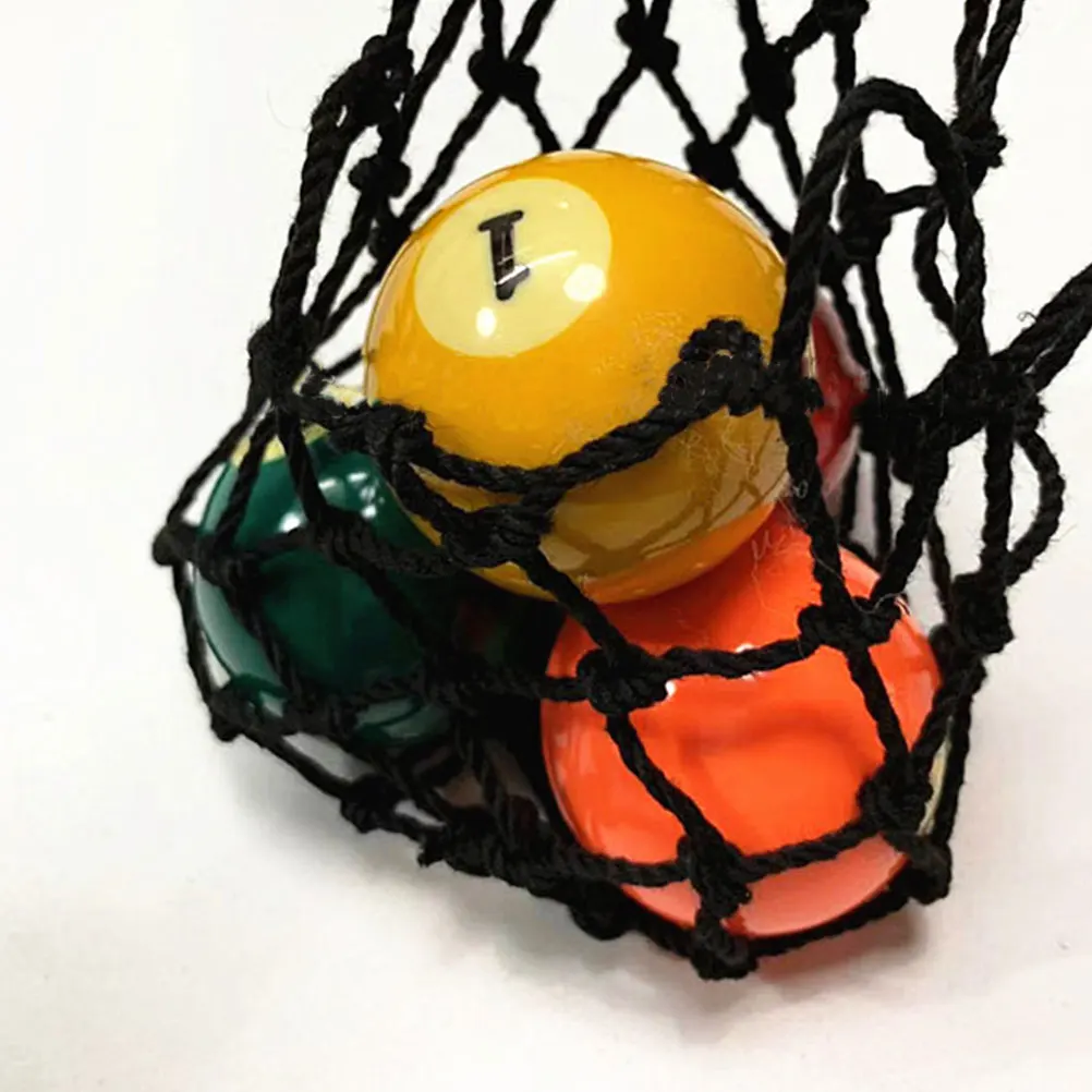 

6 Pcs Pool Table Mesh Bag White Bags Replacement Pockets Reducers Snooker Nets Billiard Cotton Accessories