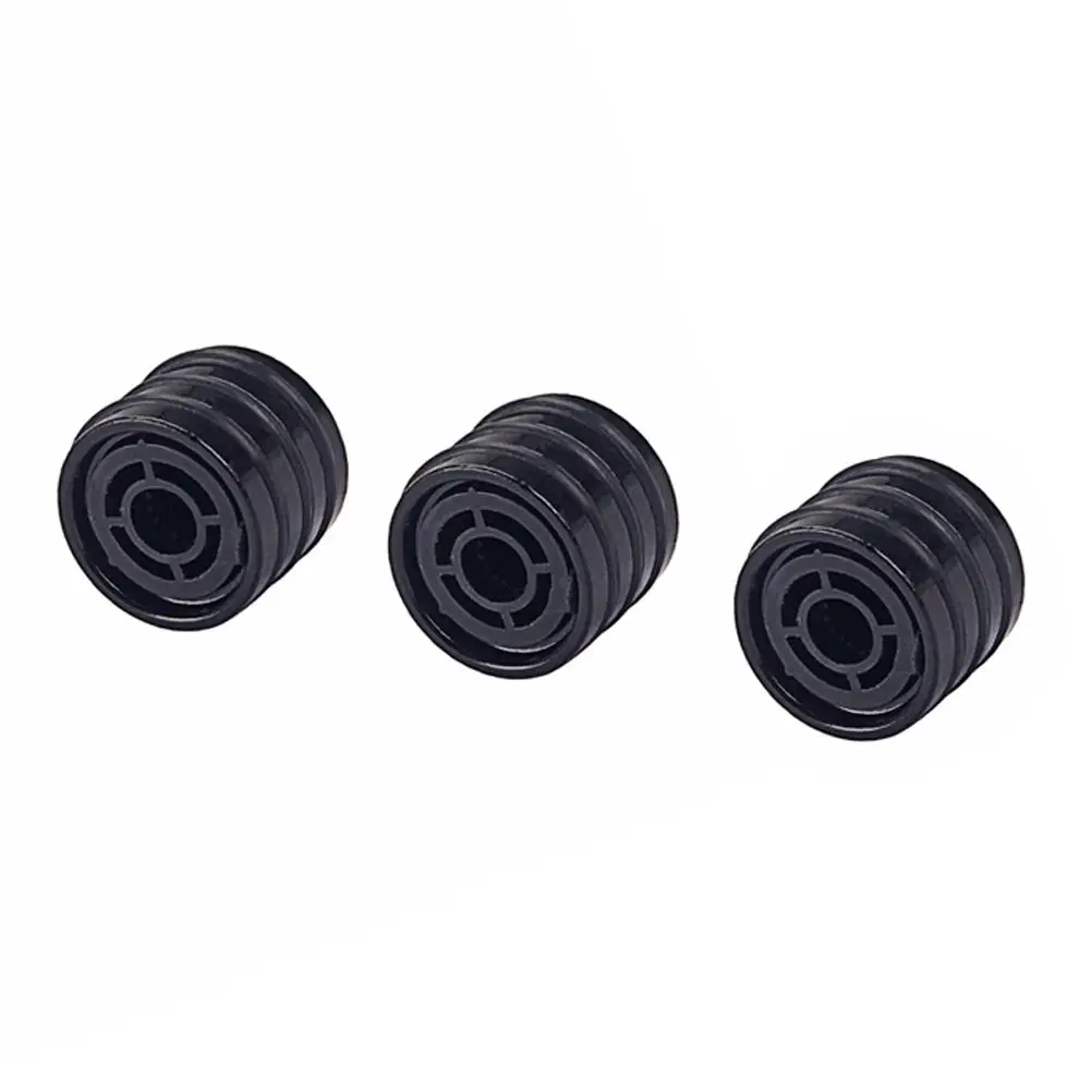 

3 Pcs Black Guitar Knob Volume Tone Control Knobs Cap Component Electric Replacement Parts for Anti-corrosion