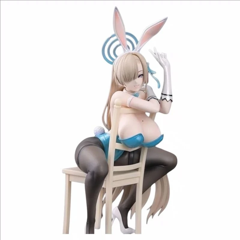 1/7 Bunny Girl Blue Archive Ichinose Asuna 21cm Chinese Anime Figure Toy Game PVC Action Figure Collectible doll gifts