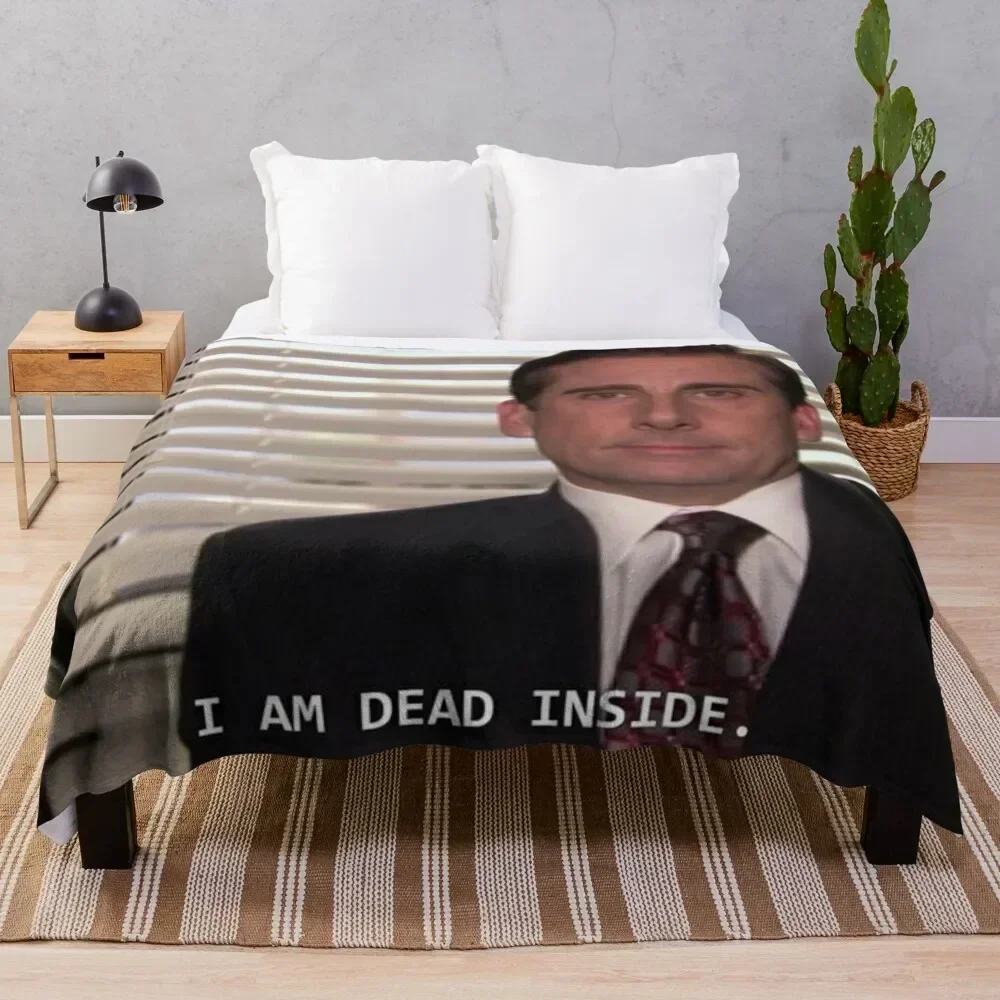 

The Office Funny Meme Throw Blanket Warm Comfortable Blanket for Office Napping