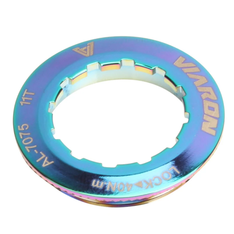 Viaron Bike Cassette Cover 11 Speed Flywheel Lock Cap UltraLight Aluminum Alloy Locks Ring MTB Road Bicycle For Shimano SRAM