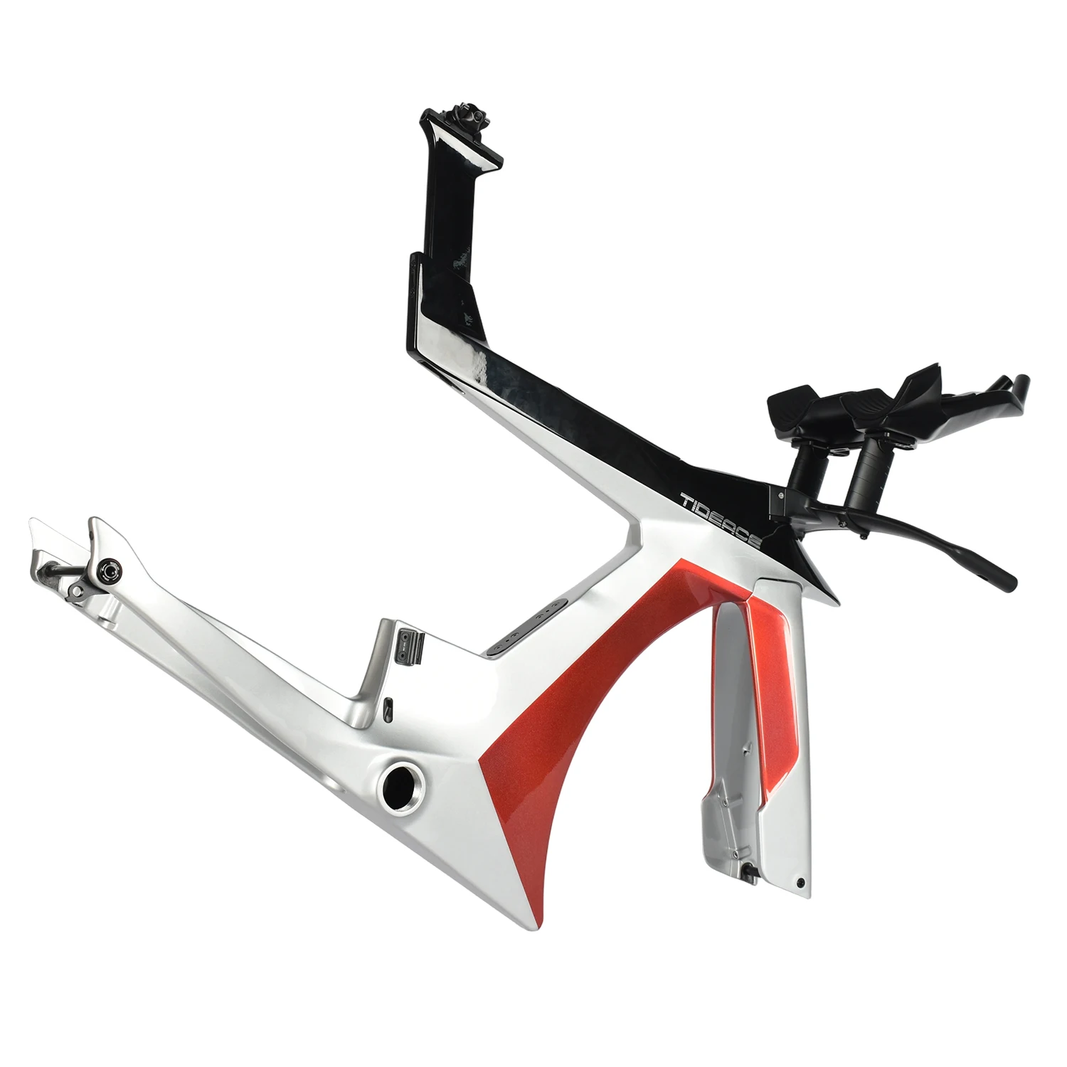 كامل ألياف الكربون الترياتلون الإطار TT الإطار لركوب الدراجات الترياتلون الوقت المحاكمة ثلاثي يحتوي على مسند الدراجة TT المقود ايرو القضبان T47 UDH