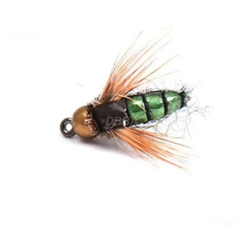 Artificial Swimbait High Simulation Kung Fu Little Fly Fish Accessories Fly Hook Fake Bait Realistic Multi-size For Fishing