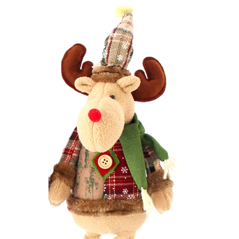 Standing Christmas Reindeer With Retractable Legs Christmas Decorations Ornaments Holiday Decor