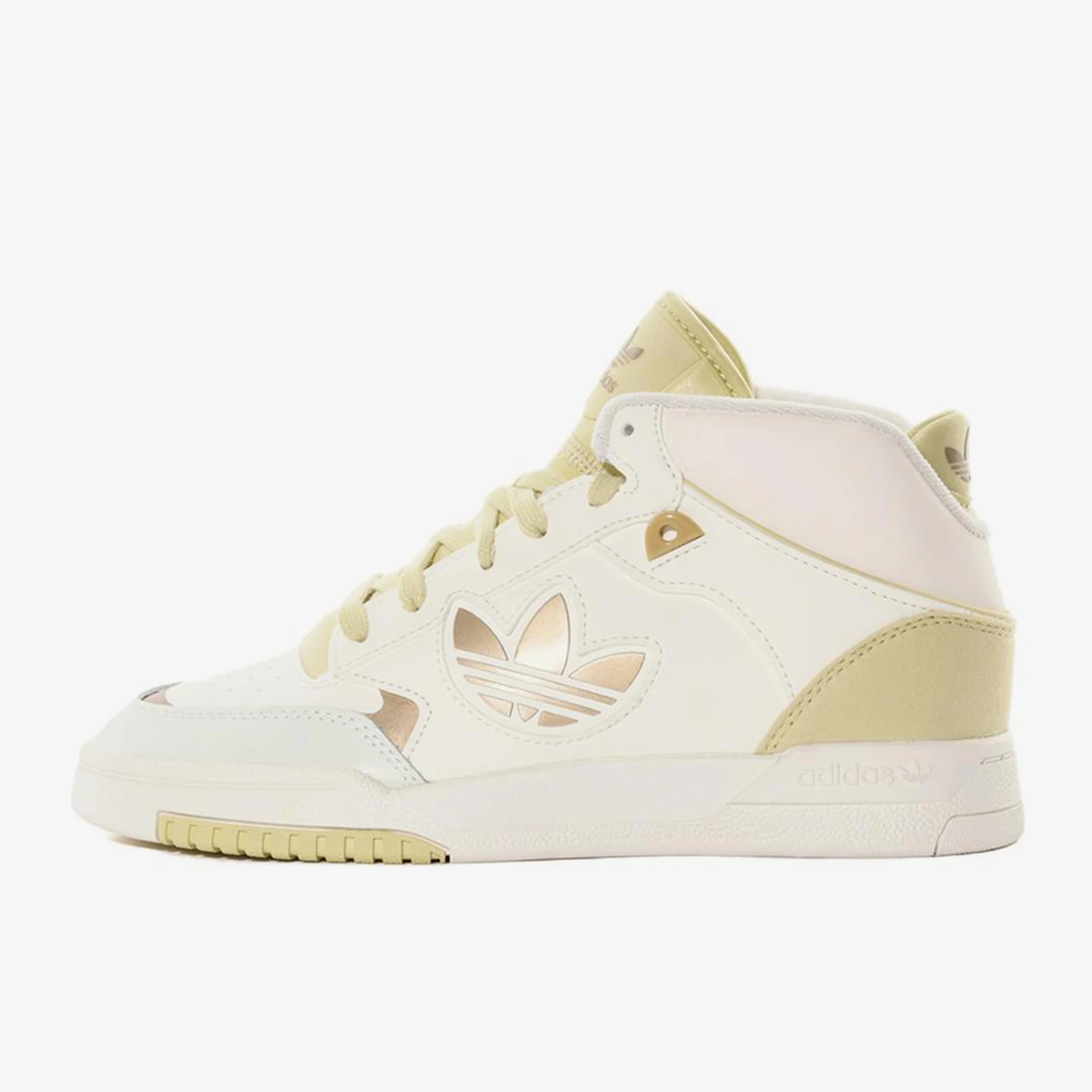 adidas-authentic-three-leaves-women's-mid-top-lace-up-wear-resistant-casual-sneakers-ih2172